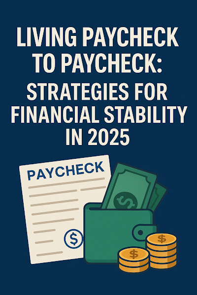 Living Paycheck to Paycheck: Strategies for Financial Stability in 2025