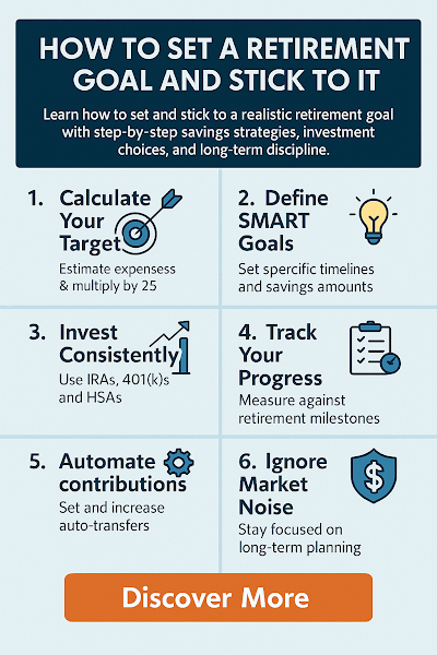How to Set a Retirement Goal and Stick to It