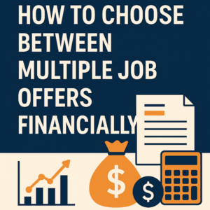 How to Choose Between Multiple Job Offers Financially: A Practical Guide